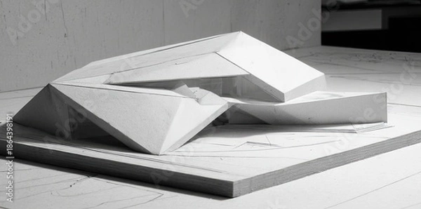 Obraz Abstract Architectural Model