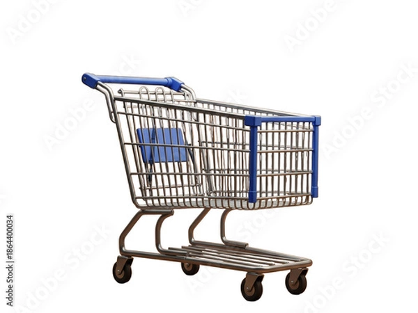 Obraz shopping cart isolated