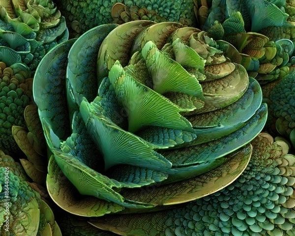 Fototapeta Abstract Floral Pattern Design