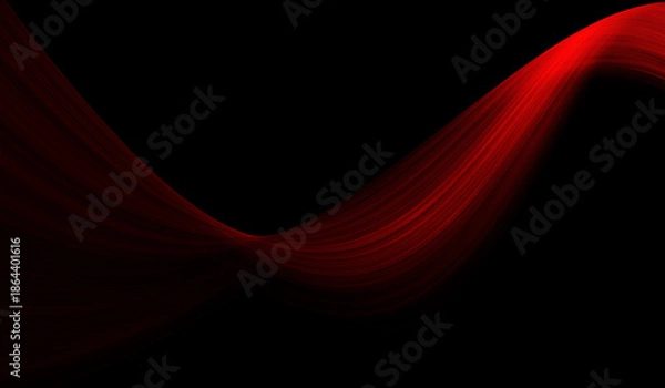 Obraz abstract red and black color with line pattern