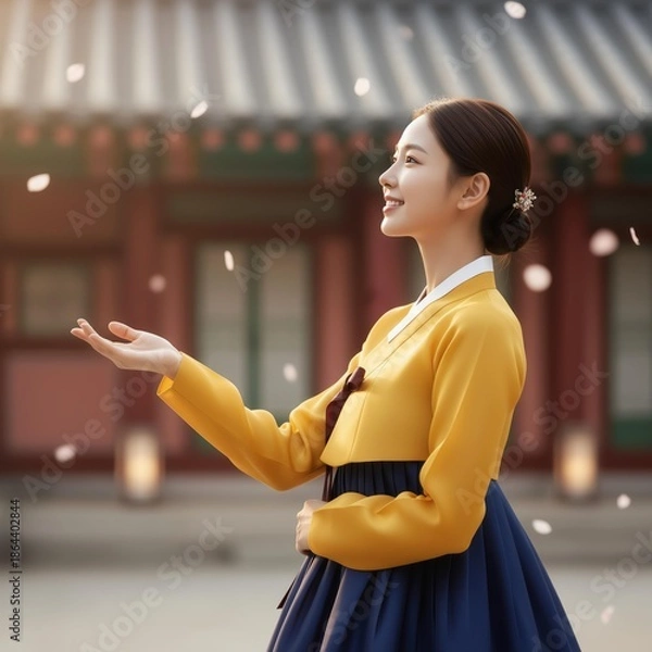 Obraz 전통 한복, 전통미와 현대적 품격
