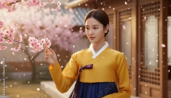 Obraz 전통 한복, 전통미와 현대적 품격
