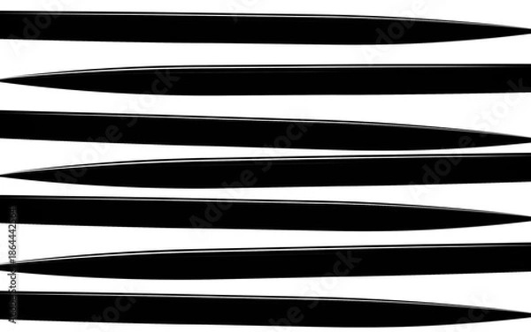 Fototapeta Black line stripes pattern background texture
