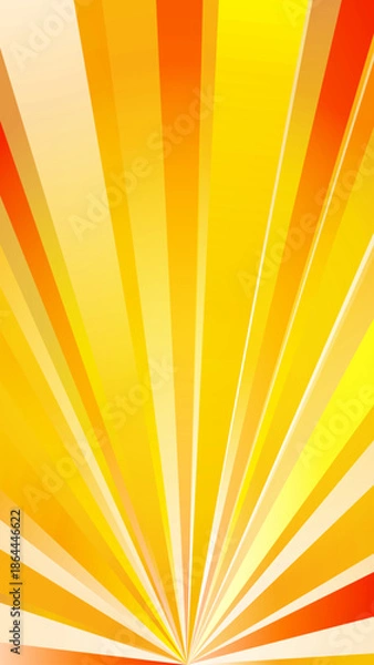 Fototapeta 放射線の背景素材　ベクターイラスト