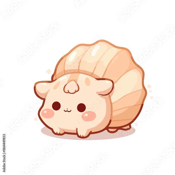Fototapeta cute shell design very cool
