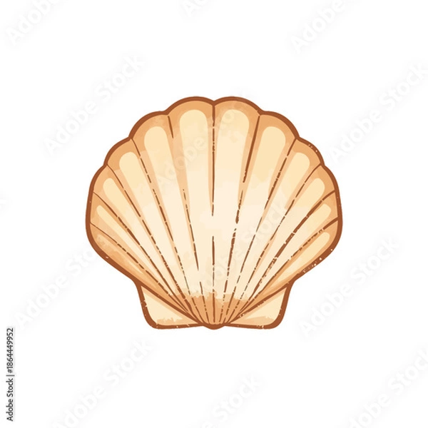 Fototapeta cute shell design very cool