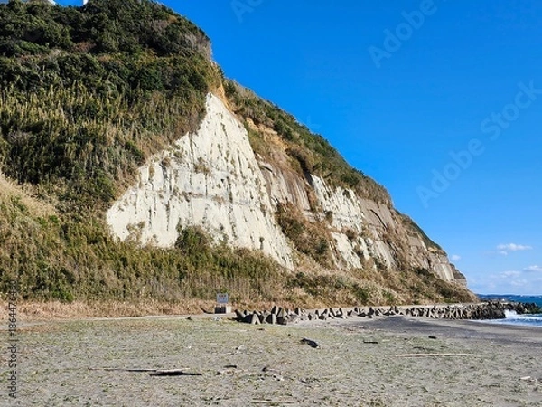 Obraz 刑部岬の屛風ヶ浦