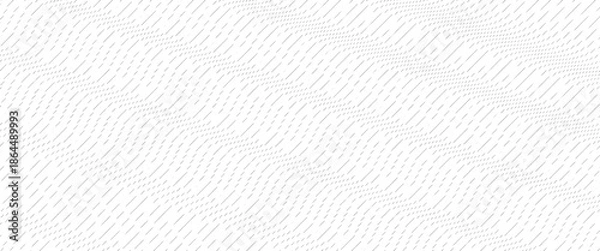 Fototapeta Vector Modern Minimal Wavy Line Texture Background