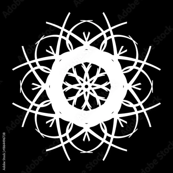 Obraz Decorative Abstract Mandala Design Element