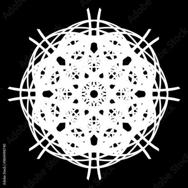 Obraz Decorative Abstract Mandala Design Element