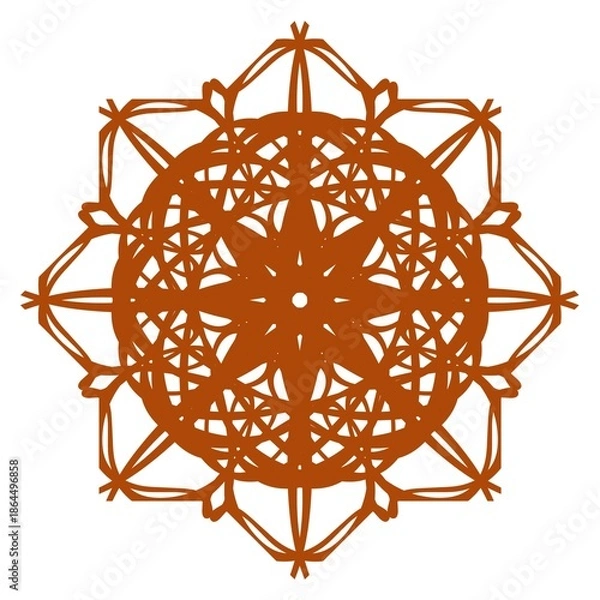 Obraz Decorative Abstract Mandala Design Element
