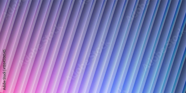 Obraz A smooth abstract background featuring soft vertical wave lines eps10