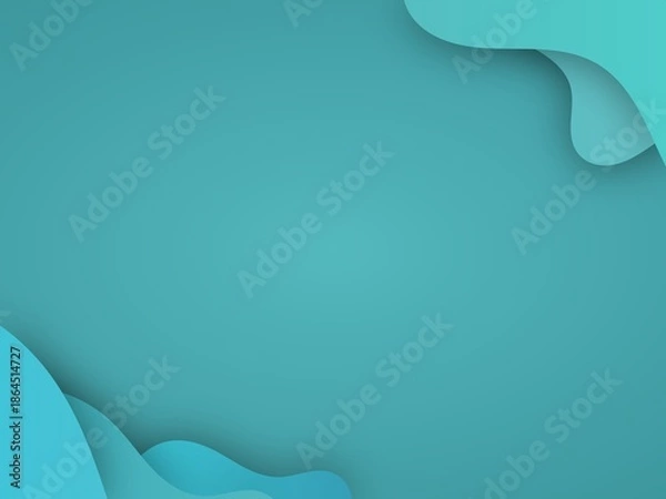 Obraz modern abstract wave background with minimalist gradient