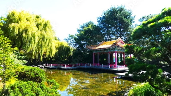 Obraz 百合が原公園の瀋芳園