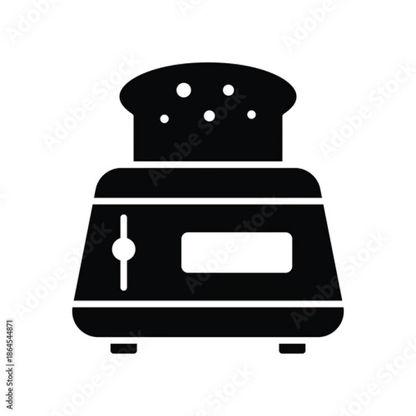 Obraz Toaster Icon Vector Design Illustration
