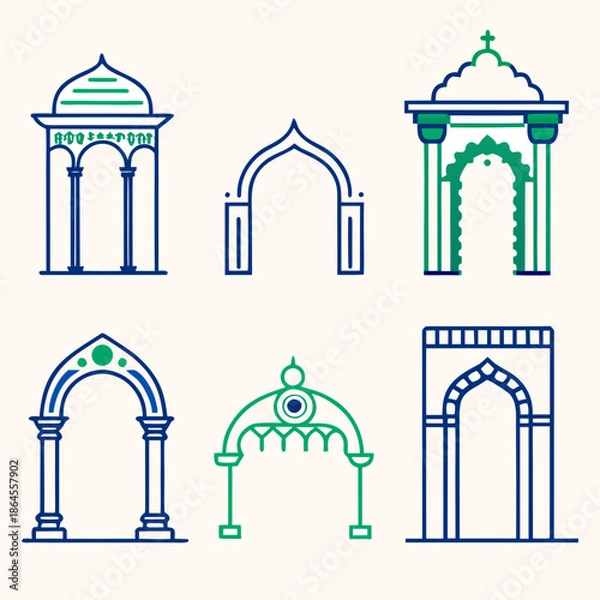 Fototapeta Simple vector graphic design