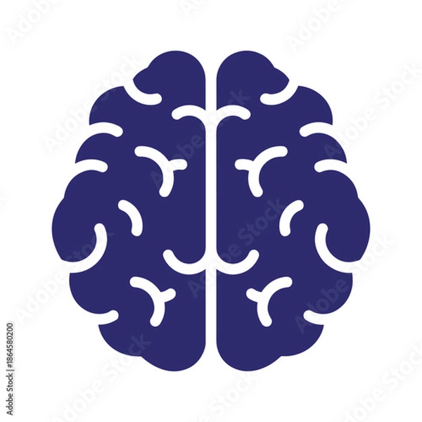 Fototapeta Brain Illustration Vector