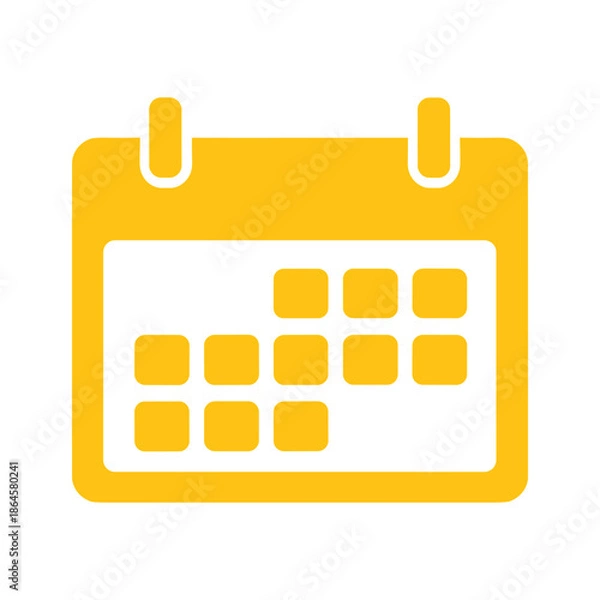Fototapeta Calendar Icon Vector Illustration