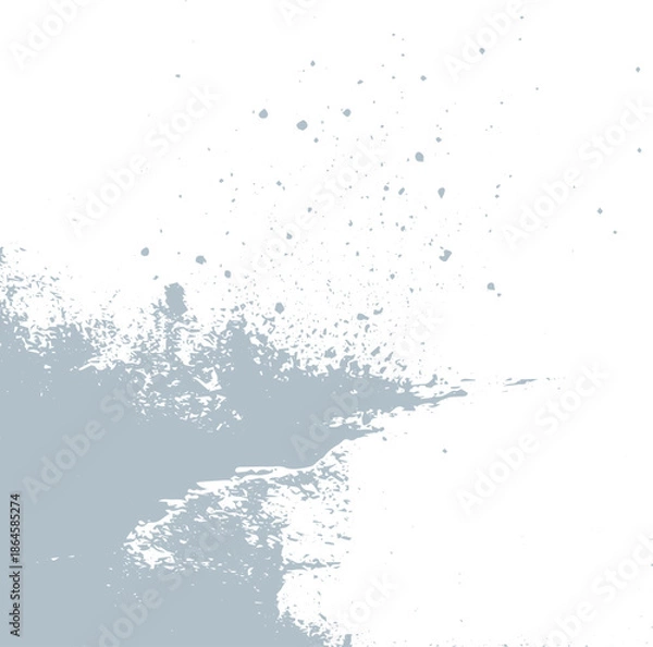 Obraz Soft Blue Paint Splash Abstract Texture