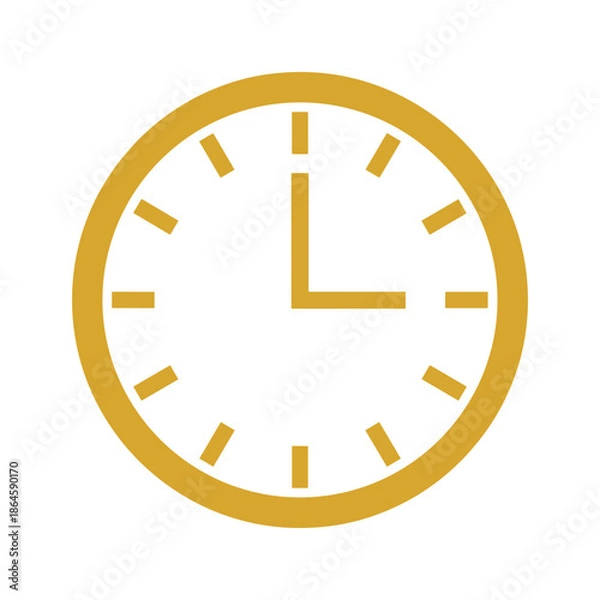 Fototapeta Clock Icon Vector Illustration