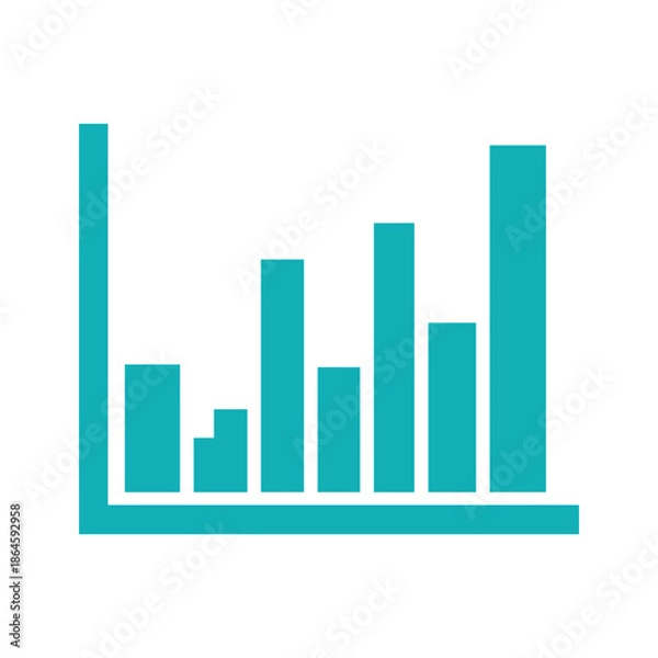 Obraz Bar Graph Icon