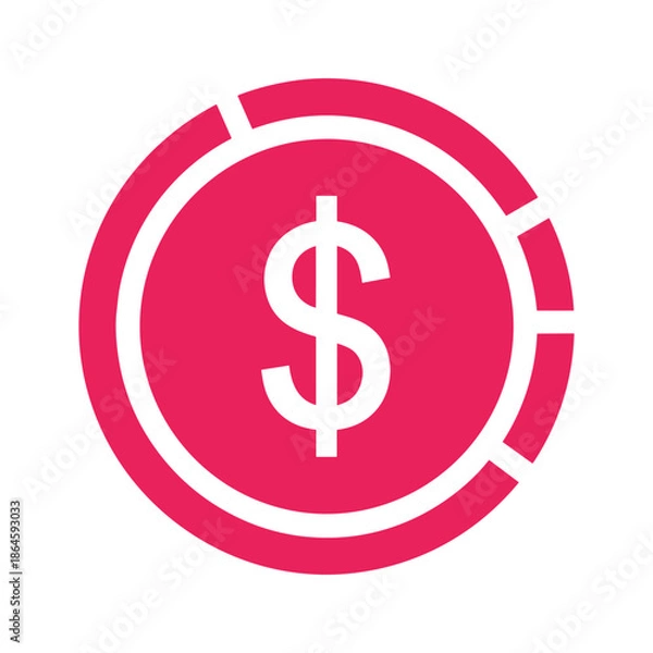 Obraz Casino Chip Icon