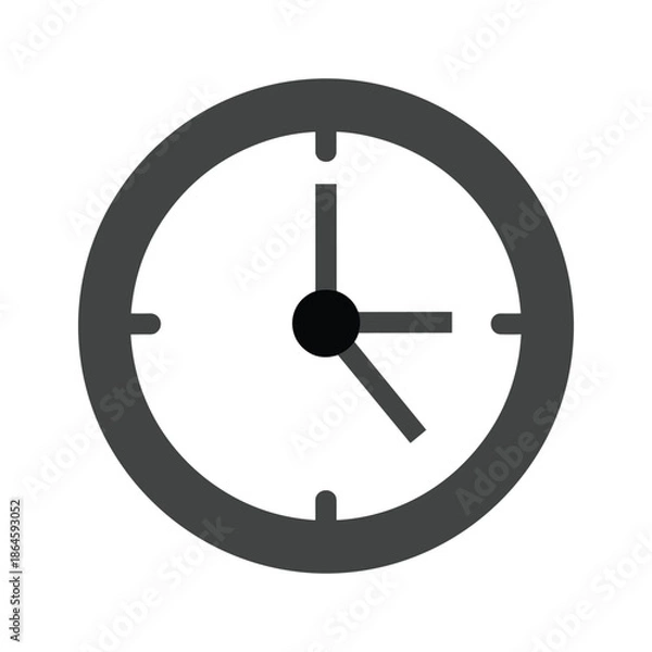 Obraz Clock Icon Vector Illustration