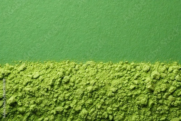 Obraz High quality matcha powder background