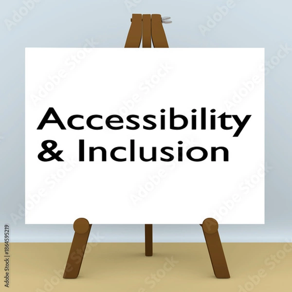 Fototapeta Accessibility & Inclusion Concept