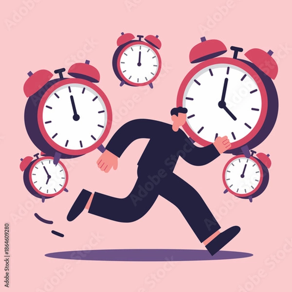 Obraz Running Against Time