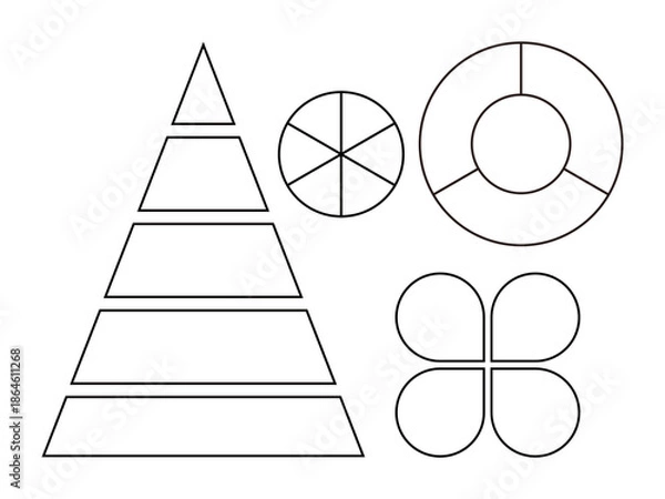 Obraz いろいろグラフセット1