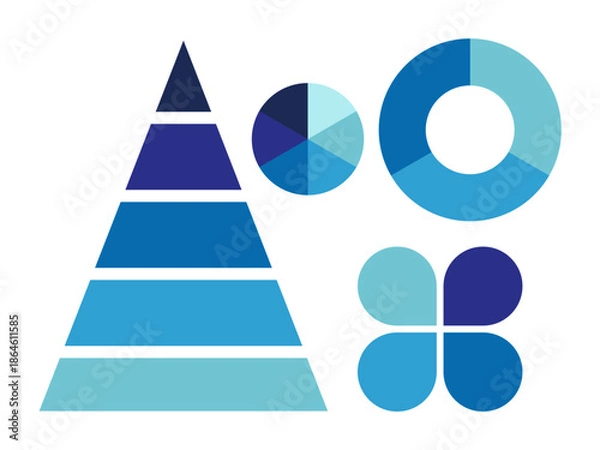 Obraz いろいろグラフセット2