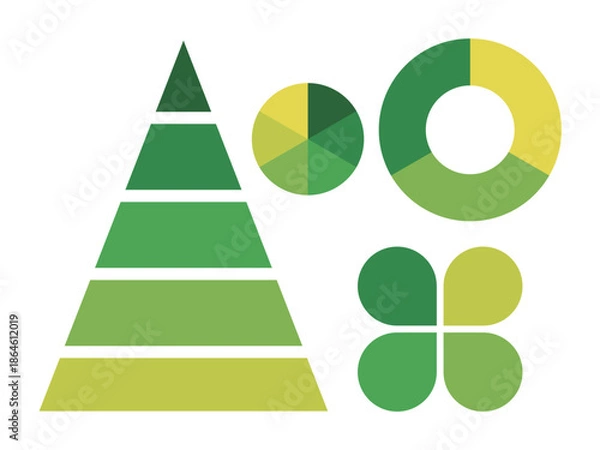 Obraz いろいろグラフセット3