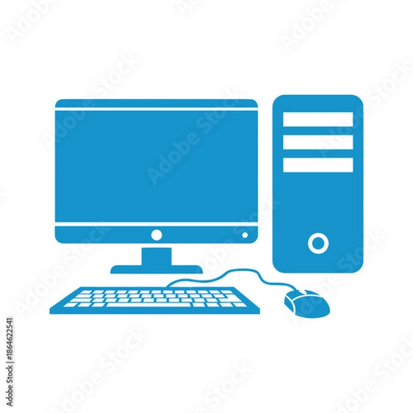Fototapeta Desktop Computer Icon
