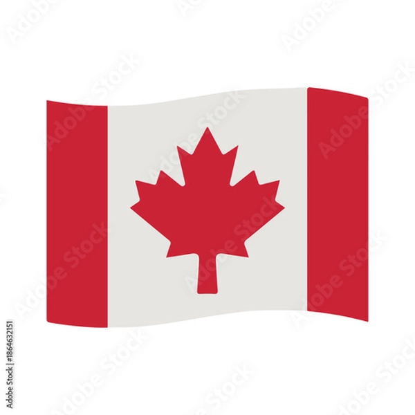 Obraz Canada, flag, nation icon, maple