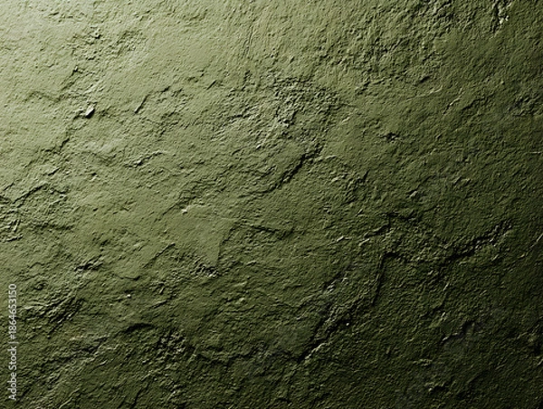 Obraz Grunge green wall texture.