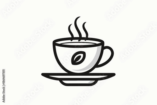 Obraz espresso cup perfect oval