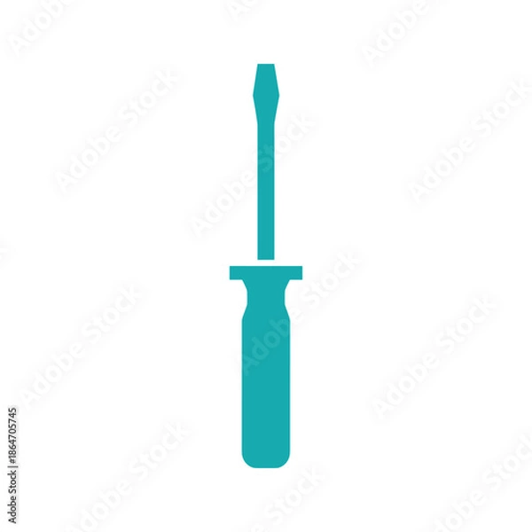 Obraz Screwdriver Vector Illustration