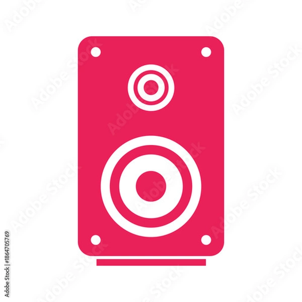 Obraz Speaker Icon Vector Illustration
