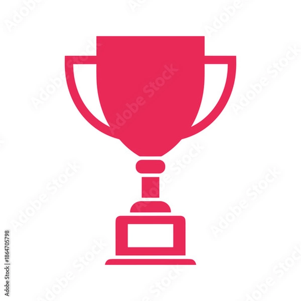 Obraz Trophy Cup Vector Illustration