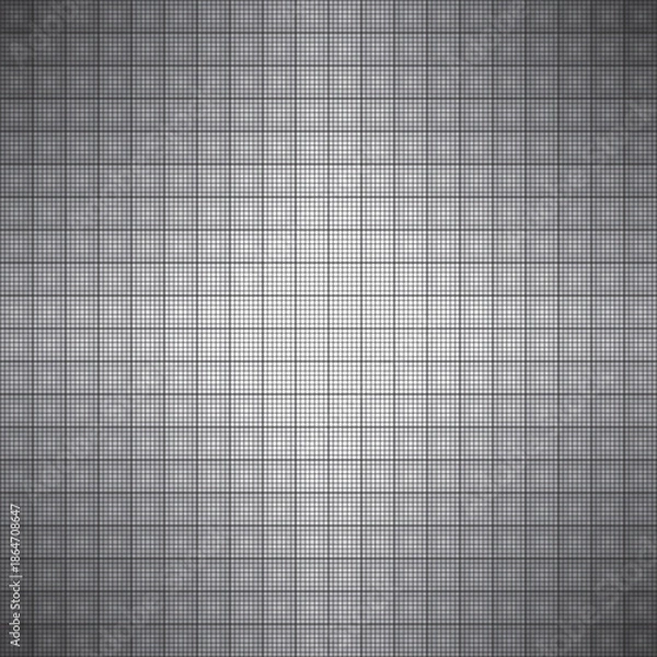 Obraz black and white square mosaic seamless pattern vector illustration