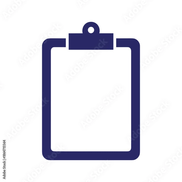 Obraz Clipboard Icon Vector Illustration
