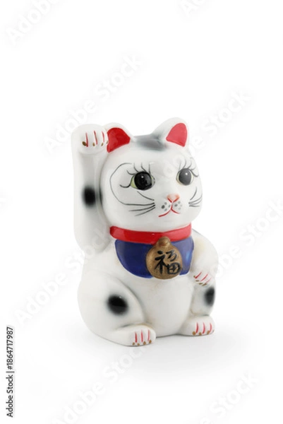 Obraz まねき猫貯金箱陶器