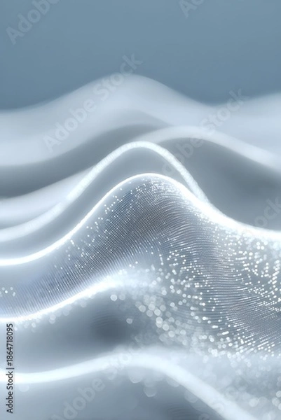 Obraz Luxurious liquid texture, generation AI 