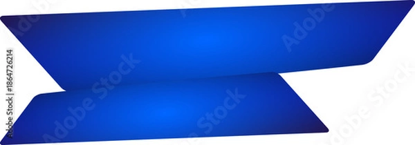 Obraz Abstract Blue Geometric Shape Background