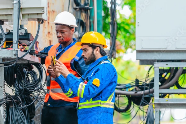Obraz Telecom Network Maintenance Inspection