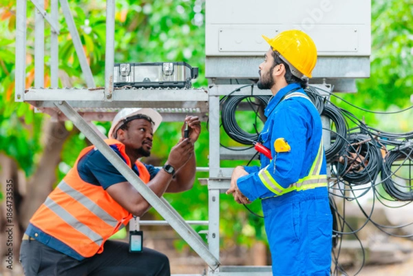 Obraz Telecom Network Maintenance Inspection