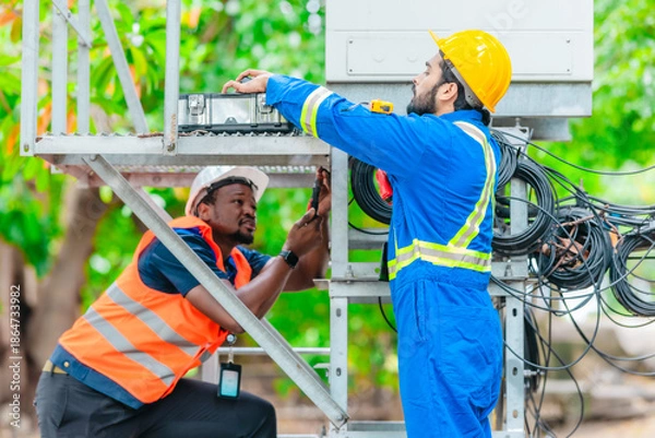 Obraz Telecom Network Maintenance Inspection