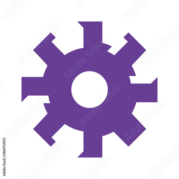 Obraz Gear Icon Illustration