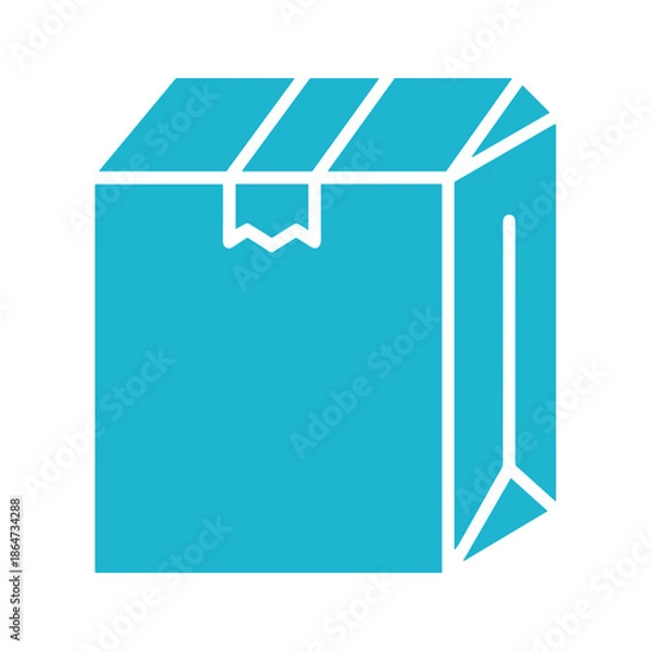 Obraz Package Icon Illustration